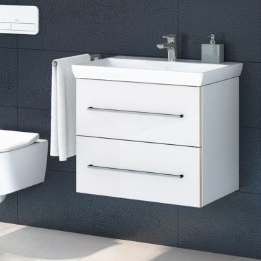 VILLEROY&BOCH Тумба с умывальником подвесная Avento (4156A892)